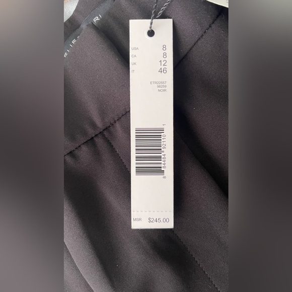 NEW ELIE TAHARI WIDE LEG PANT BLACK WOMEN - Picture 14 of 15